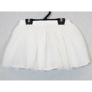 ラルフローレン(Ralph Lauren)の[ラルフローレン/Ralph Lauren]80cm インナーパンツ付スカート アイボリー×白【中古】子供服 キッズ kids ベビー服 baby 女の子 春夏 714032 bottoms(スカート)