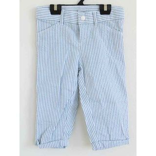 プチバトー(PETIT BATEAU)の†プチバトー/PETIT BATEAU† 74cm(12ｍ) ロングパンツ 白×青【中古】子供服 キッズ kids ベビー服 baby 男の子 春夏 013032 bottoms(パンツ)