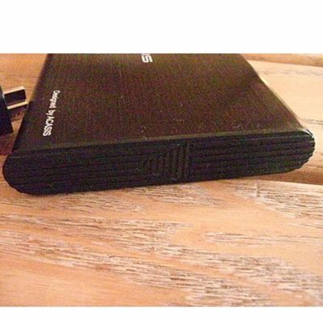 外付けUSBハードディスク　500GB スマホ/家電/カメラのPC/タブレット(PC周辺機器)の商品写真