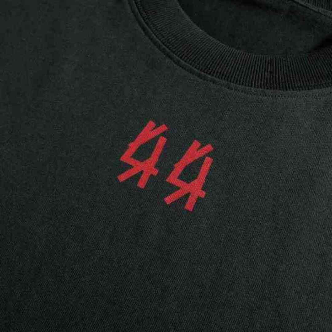 公式通販オンライン 44 LABEL GROUP Tシャツ 半袖 M黒 64414 国内正規