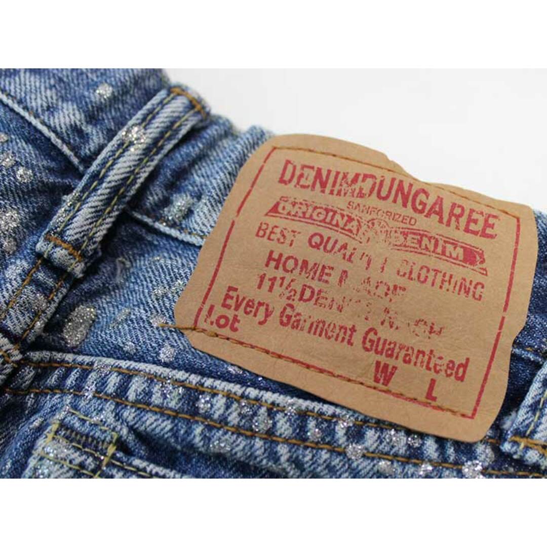 DENIM DUNGAREE(デニムダンガリー)の【値下げ!】☆デニム＆ダンガリー/DENIM DUNGAREE/D＆D☆90cm ジーンズ/デニムパンツ インディゴブルー 【中古】子供服 キッズ kids ベビー baby 女の子 春秋冬 400122 bottoms キッズ/ベビー/マタニティのベビー服(~85cm)(パンツ)の商品写真