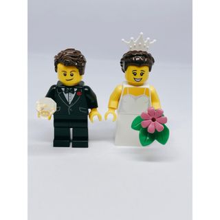 レゴ(Lego)の【正規品】レゴ 新郎新婦ミニフィグ　結婚式リングピローウェルカムボード(ウェルカムボード)