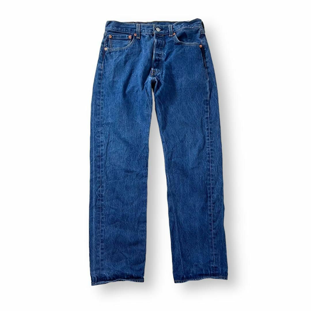 Levi's(リーバイス)のLevi's 501 デニム ブルー W34 L34 ストレート ボタンフライ メンズのパンツ(デニム/ジーンズ)の商品写真