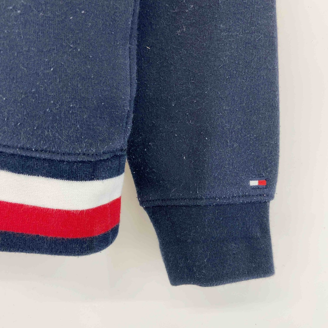 TOMMY HILFIGER(トミーヒルフィガー)のTOMMY HILFIGER メンズ トミーヒルフィガー スウェット　ロゴ刺繍　紺色　シンプル メンズのトップス(スウェット)の商品写真