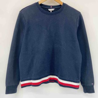 トミーヒルフィガー(TOMMY HILFIGER)のTOMMY HILFIGER メンズ トミーヒルフィガー スウェット　ロゴ刺繍　紺色　シンプル(スウェット)