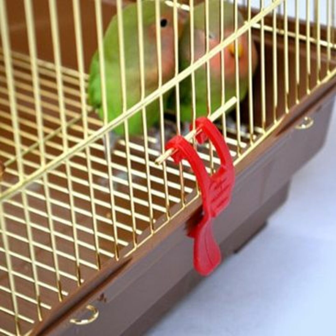 角屋根 大型バードゲージ（鳥小屋　鳥カゴ　鳥かご）金 その他のペット用品(鳥)の商品写真