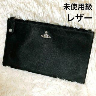 【未使用級】Vivienne Westwood　クラッチバッグ　ポーチ　オーブ黒