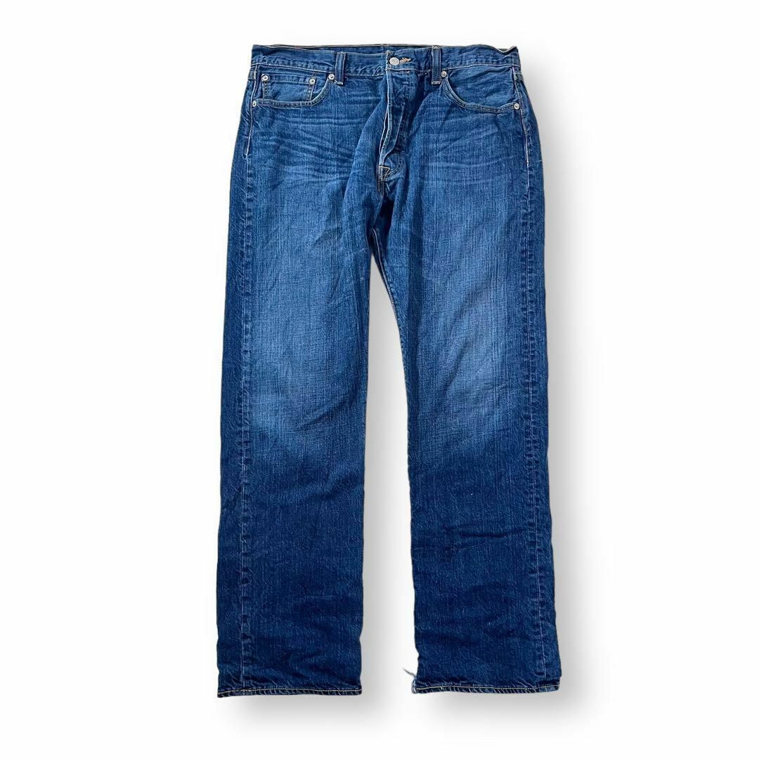 Levi's(リーバイス)のLevi's 501 デニム ヒゲ 縦落ち ブルージーンズ w36 L32 古着 メンズのパンツ(デニム/ジーンズ)の商品写真