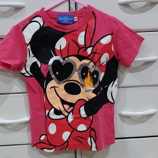 ディズニー(Disney)のディズニーランド　Tシャツ　ミニーマウス　100(Tシャツ/カットソー)