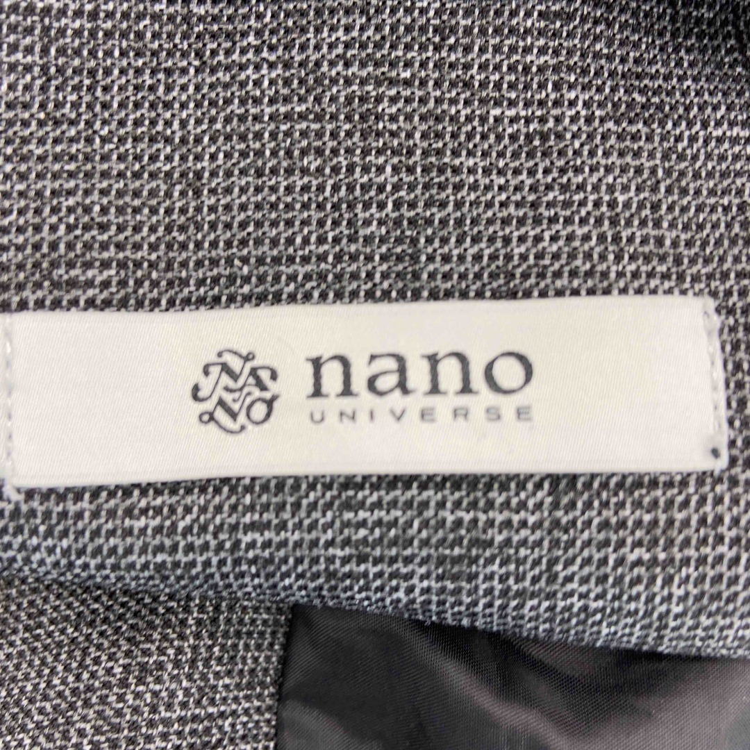 nano・universe(ナノユニバース)のnano universe ナノユニバース レディース  ロングスカート ジャンパースカート グレー レディースのワンピース(ひざ丈ワンピース)の商品写真