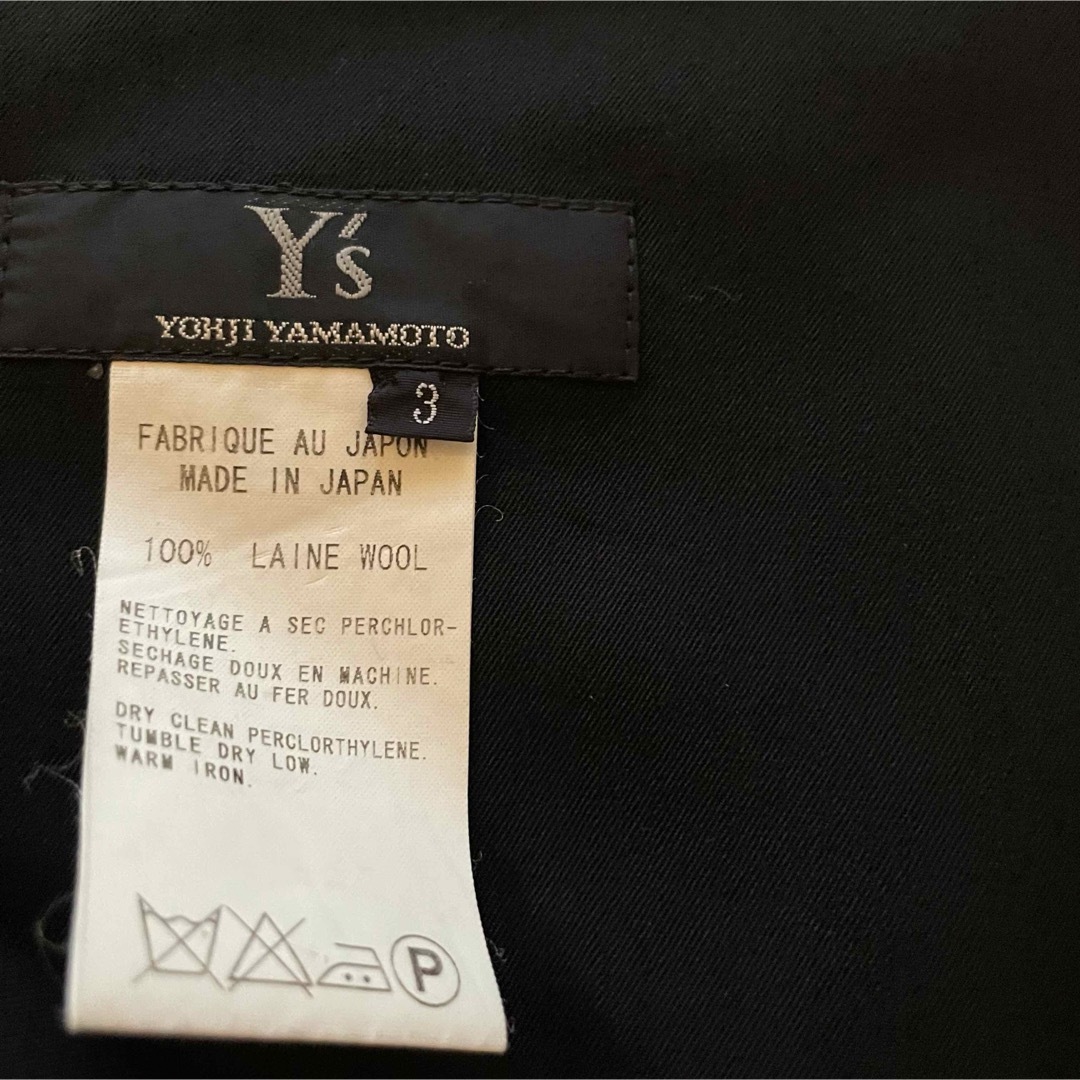 ノベルティ付き 【美品】Ys ワイズ ヨウジヤマモトYOHJIYMAMOTO ラップスカート