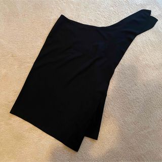 ワイズ(Y's)の【美品】Ys ワイズ ヨウジヤマモトYOHJIYMAMOTO ラップスカート(ひざ丈スカート)