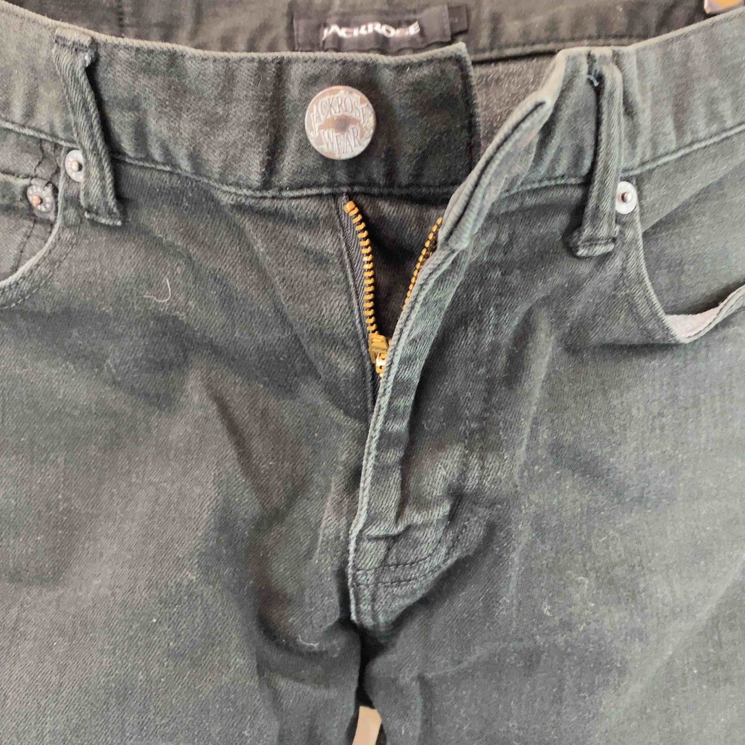 JACKROSE(ジャックローズ)のJACKROSE ジャックローズ メンズ  デニム ジーンズ 黒 メンズのパンツ(デニム/ジーンズ)の商品写真