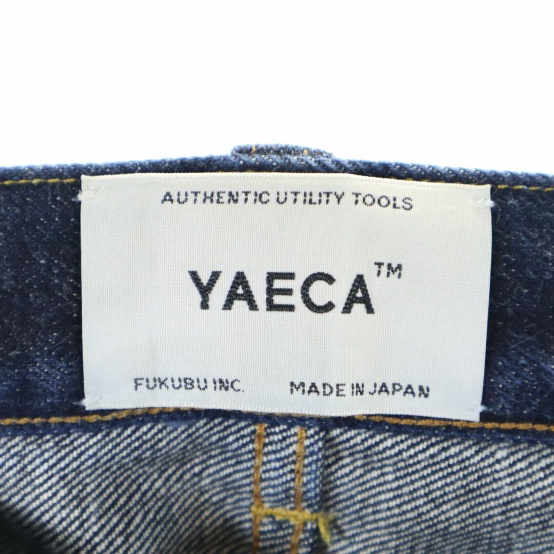 YAECA(ヤエカ)のヤエカ 日本製 ストレートデニムパンツ w32 YAECA ジーパン メンズ 古着 【240310】 メンズのパンツ(デニム/ジーンズ)の商品写真