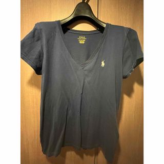 ポロラルフローレン(POLO RALPH LAUREN)の【RALPH LAUREN】美品 Tシャツ Vネック シンプル(Tシャツ(半袖/袖なし))