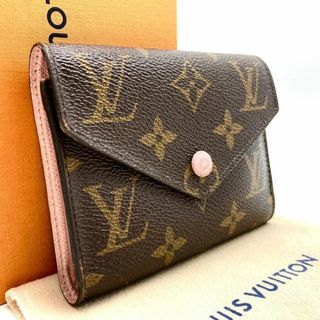 ルイヴィトン(LOUIS VUITTON)のルイヴィトン ポルトフォイユヴィクトリーヌ モノグラム 三つ折り財布 60310(財布)