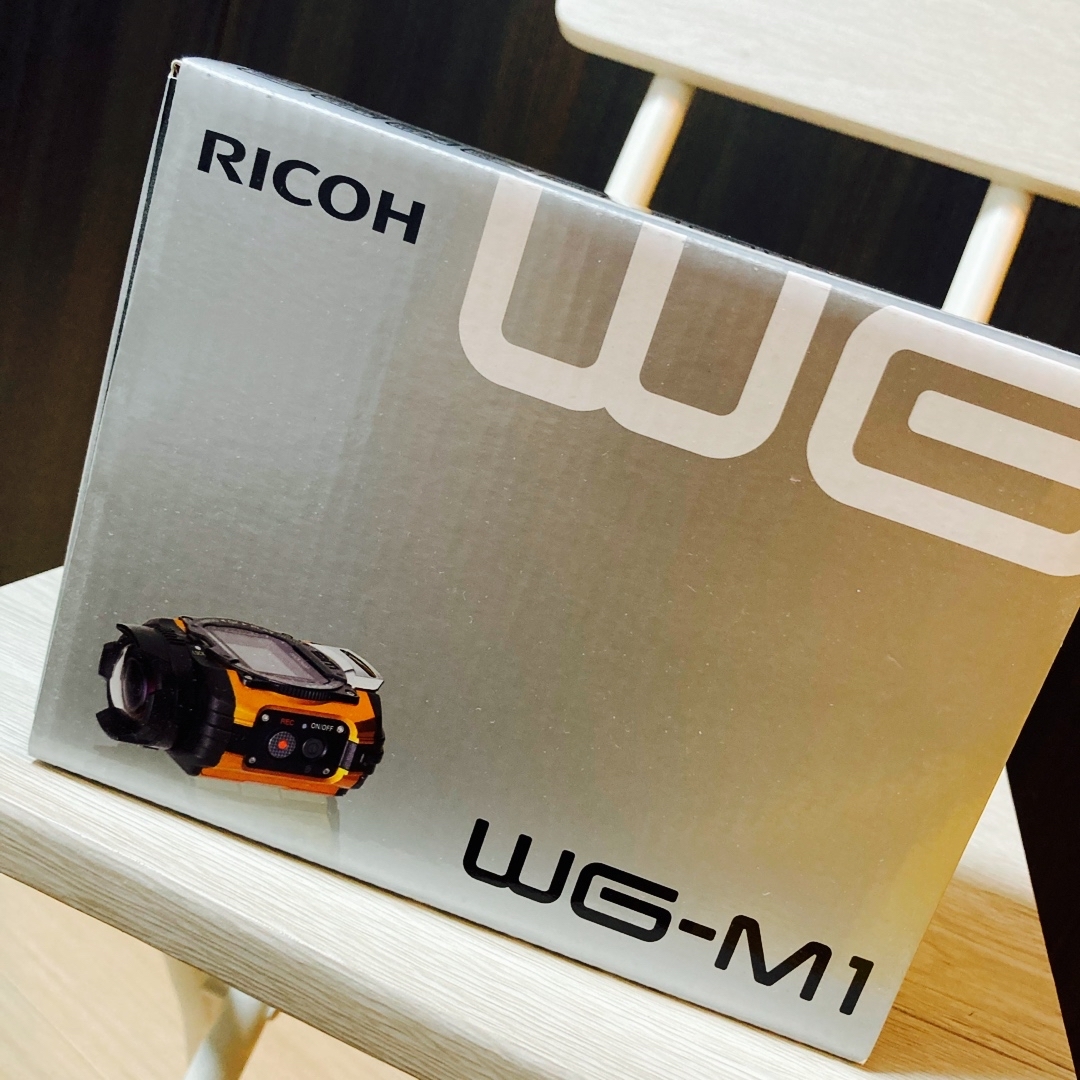 RICOH(リコー)の【新品未開封】リコー アクションカメラ WG-M1 ブラック(1台) スマホ/家電/カメラのカメラ(ビデオカメラ)の商品写真