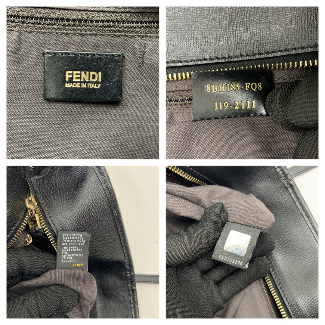 FENDI(フェンディ)の〇〇FENDI フェンディ ズッカ トートバッグ ショルダーバッグ 8BH185-FQ8 ブラウン レディースのバッグ(その他)の商品写真