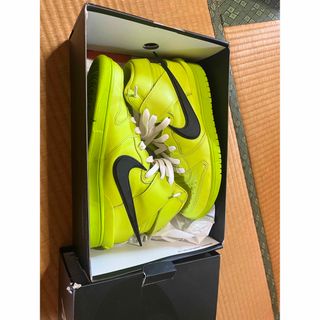 アンブッシュ(AMBUSH)のnike ambush dunk high flash lime(スニーカー)