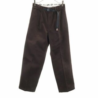 グラミチ(GRAMICCI)のグラミチ × ディッキーズ コラボ クライミングパンツ M ブラウン系 Gramicci × Dickies アウトドア メンズ 古着 【240310】(その他)