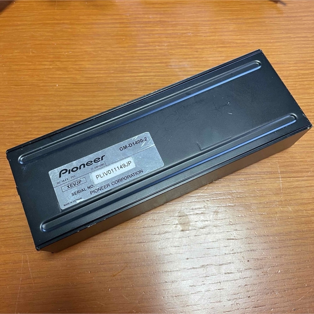 カロッツェリア(カロッツェリア)のPioneer カロッツェリア 100W×4パワーアンプ  GM-D1400-2 自動車/バイクの自動車(カーオーディオ)の商品写真