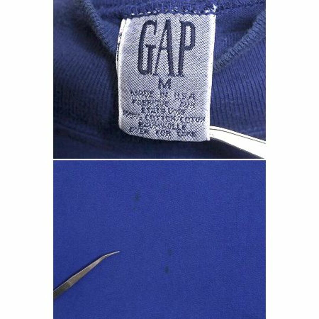 90s USA製 OLD GAP モックネック 長袖 Tシャツ メンズ M 古着 90 90s USA製 OLD GAP モックネック 長袖 Tシャツ メンズ M 古着 90