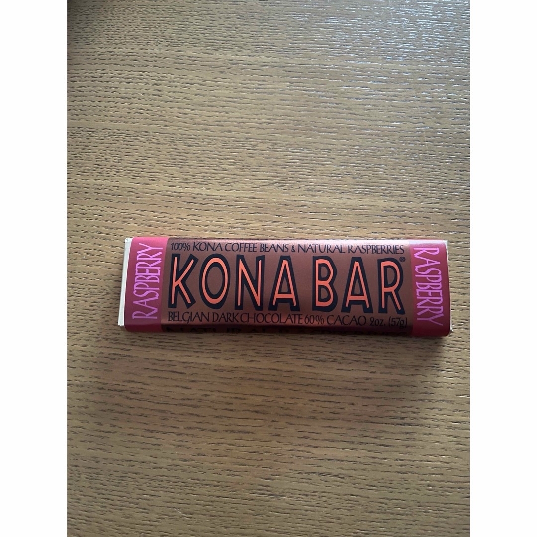 Kona(コナ)のKONA BAR raspberry 食品/飲料/酒の食品(菓子/デザート)の商品写真