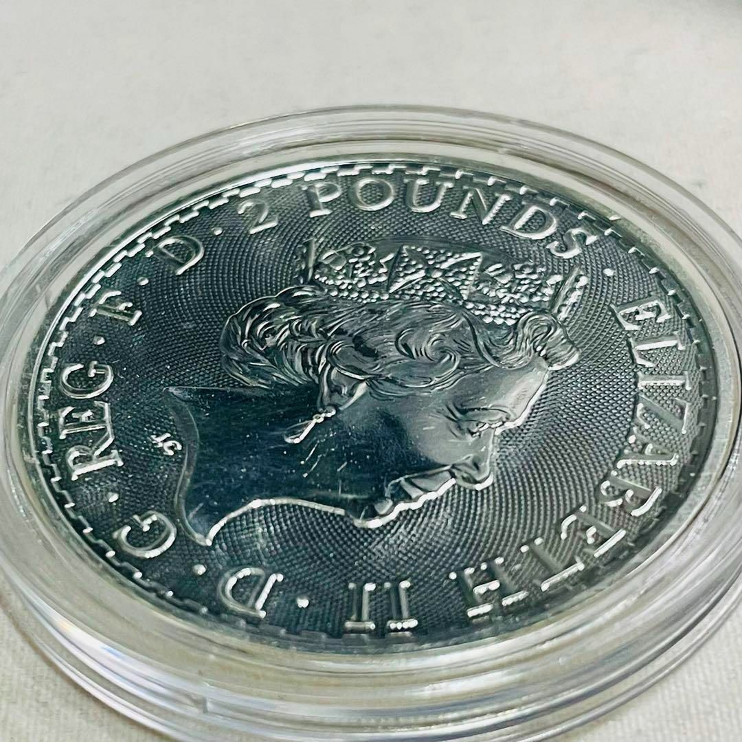ブリタニア 銀貨 2023 英国 ライオンデザイン カラー ブリタニア 銀貨 2023 英国 ライオンデザイン カラー