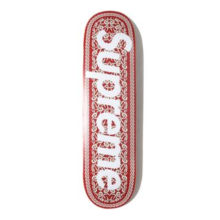 シュプリーム(Supreme)の美品 Supreme シュプリーム 21AW ケルティック ノット ロゴ スケボーデッキ Celtic Knot Skateboard Deck レッド ブランド インテリア 雑貨【メンズ】【中古】(その他)