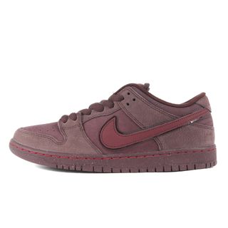 ナイキ(NIKE)の新品 NIKE ナイキ サイズ:28.5cm SB DUNK LOW PRM CITY OF LOVE (FN0619-600) ダンク ロー プレミアム シティー オブ ラブ バーガンディークラッシュ ダークチームレッド US10.5 ローカット スニーカー シューズ 靴【メンズ】(スニーカー)