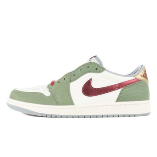 ナイキ(NIKE)の新品 NIKE ナイキ サイズ:28.5cm AIR JORDAN 1 RETRO LOW OG CNY CHINESE NEW YEAR (FN3727-100) エアジョーダン1 レトロ ロー チャイニーズ ニューイヤー セイル シダーオイルグリーン US10.5 ローカット スニーカー シューズ 靴【メンズ】(スニーカー)