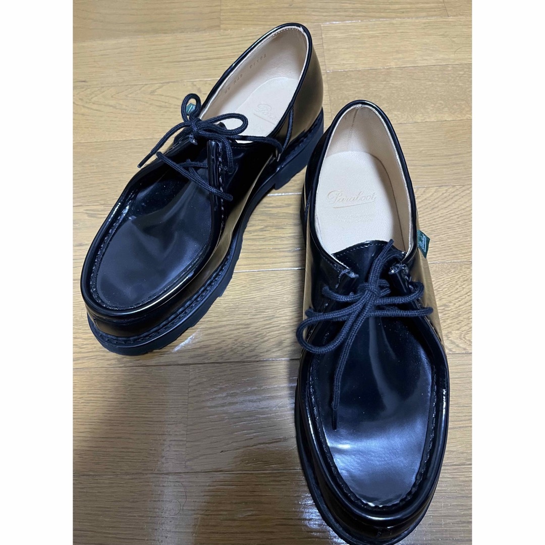 Paraboot(パラブーツ)のParaboot  パラブーツ　ミカエル　ブラック　マルシェII 42 メンズの靴/シューズ(ドレス/ビジネス)の商品写真