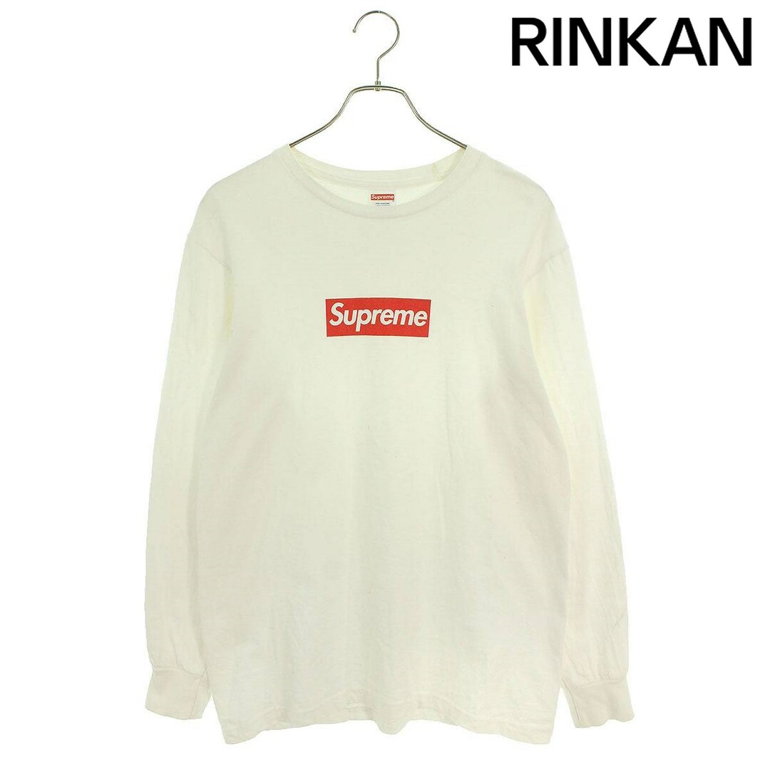 シュプリーム 20AW Box Logo L/S Tee ボックスロゴ長袖カットソー メンズ S