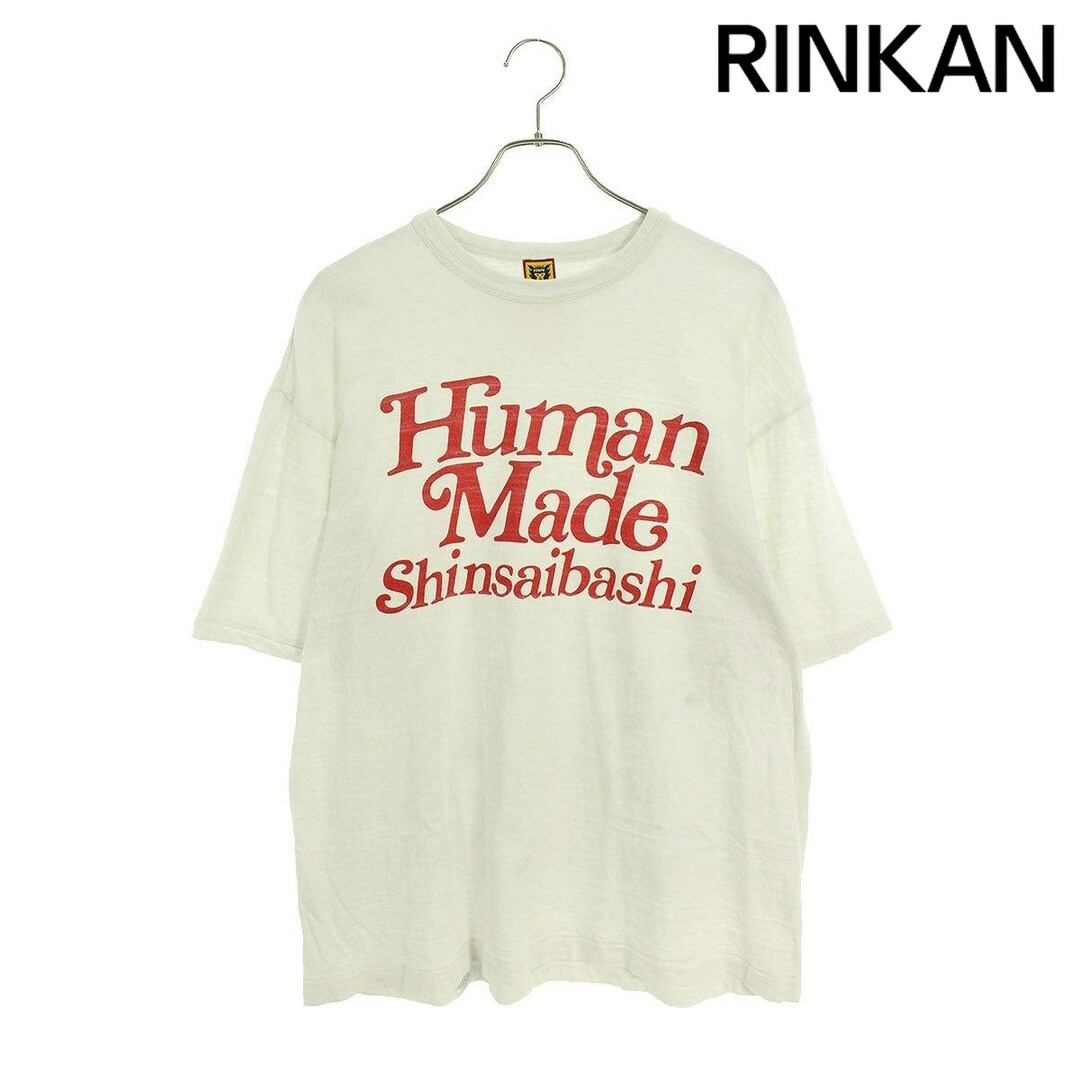 HUMAN MADE(ヒューマンメイド)のヒューマンメイド  22AW  SHINSAIBASHI T-SHIRT 心斎橋限定ロゴプリントTシャツ メンズ 2XL メンズのトップス(Tシャツ/カットソー(半袖/袖なし))の商品写真