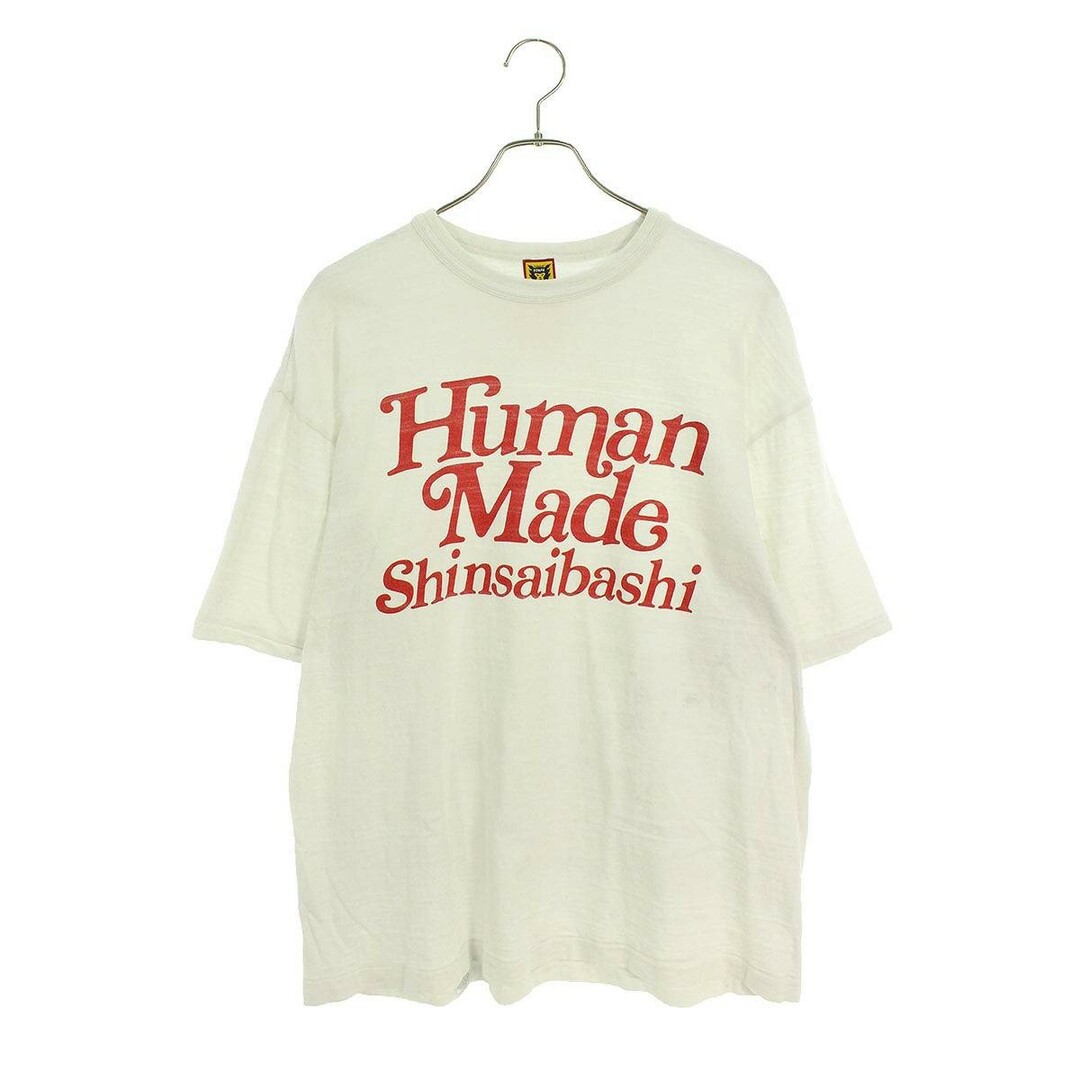 HUMAN MADE(ヒューマンメイド)のヒューマンメイド  22AW  SHINSAIBASHI T-SHIRT 心斎橋限定ロゴプリントTシャツ メンズ 2XL メンズのトップス(Tシャツ/カットソー(半袖/袖なし))の商品写真