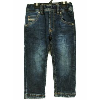 ディーゼル(DIESEL)の【値下げ!】[ディーゼルキッズ/DIESEL kids]85cm ジーンズ/デニムパンツ インディゴブルー 裾2way【中古】子供服 キッズ kids ベビー服 baby 男の子 秋冬 821132 bottoms(パンツ)