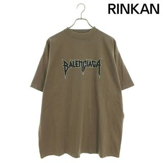 バレンシアガ(Balenciaga)のバレンシアガ  712398 TMV88 メタルロゴオーバーサイズTシャツ メンズ 1(Tシャツ/カットソー(半袖/袖なし))