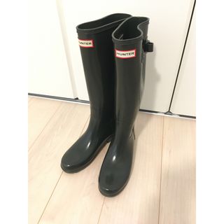 HUNTER - 【新品未使用】ハンター レディース レインブーツ 24センチ