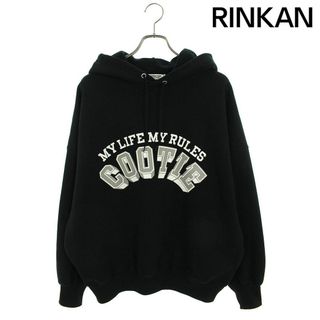 クーティー(COOTIE)のクーティー  23AW  Open End Yarn Print Sweat Hoodie ロゴプリントプルオーバーパーカー メンズ M(パーカー)