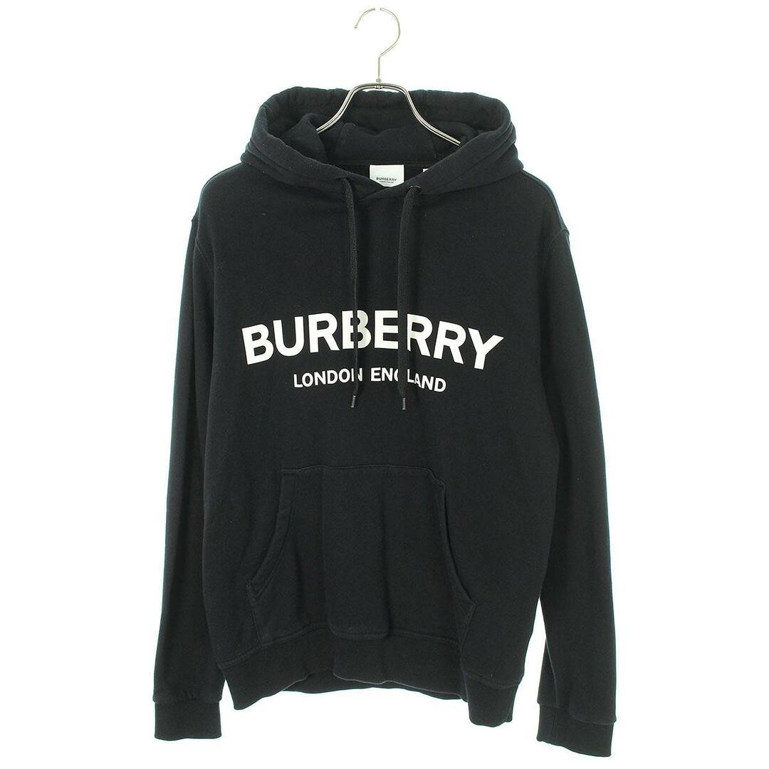 BURBERRY(バーバリー)のバーバリー  8009509 ロゴプリントプルオーバーパーカー メンズ S メンズのトップス(パーカー)の商品写真