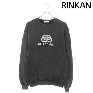 バレンシアガ(Balenciaga)のバレンシアガ  578132 TGV74 ユーズド加工ロゴプリントオーバーサイズスウェット メンズ S(スウェット)