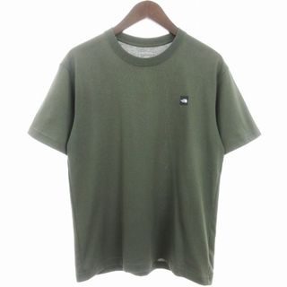 ザノースフェイス(THE NORTH FACE)のザノースフェイス 22年製 Tシャツ 丸首 半袖 NT32348 カーキ S(Tシャツ/カットソー(半袖/袖なし))