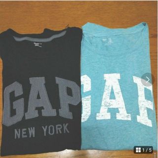 GAP - 【最終お値下げ】GAP　Tシャツ 2枚セット　XS 160