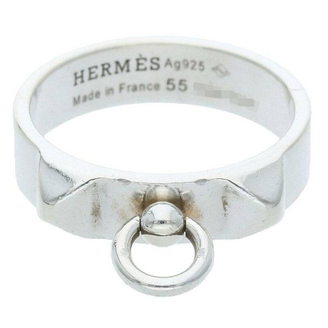 Hermes(エルメス)のエルメス  Collier de Chien PM コリエドシアンPMシルバーリング メンズ 14号 メンズのアクセサリー(リング(指輪))の商品写真