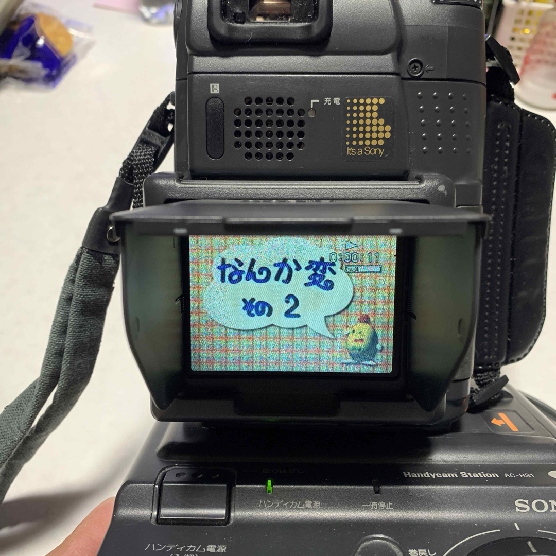 動作品 SONY VideoHi8 Handycam CCD-SC7 カメラ 動作品 SONY VideoHi8 Handycam CCD-SC7 カメラ