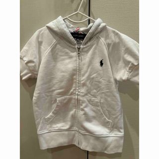 ポロラルフローレン(POLO RALPH LAUREN)のラルフローレン　パーカー　ホワイト　男の子　女の子(ジャケット/上着)