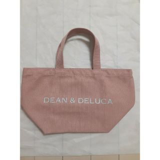 ディーンアンドデルーカ(DEAN & DELUCA)の新品同様　DEEN&DELUKA　チャリティトートバッグ　コーラルピンク　S(エコバッグ)