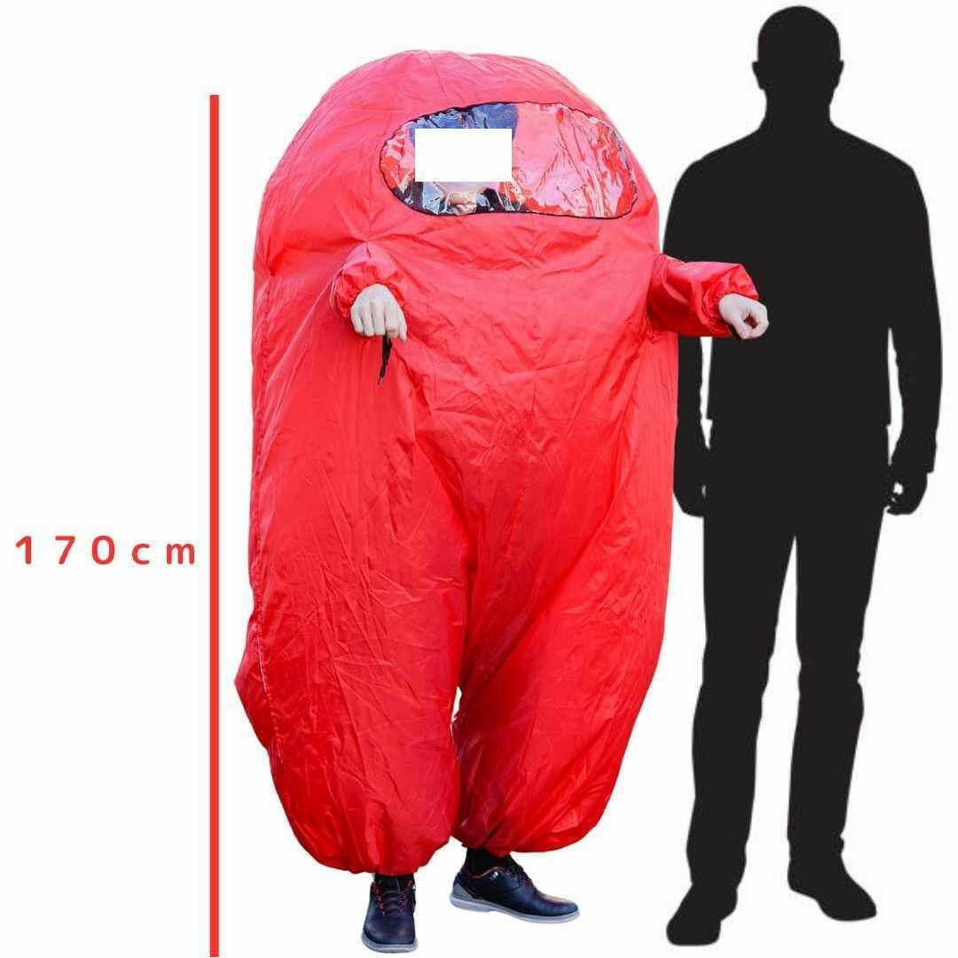 アモングアス着ぐるみ 赤 レッド 大人 170cm コスプレ【残3のみ アモングアス着ぐるみ 赤 レッド 大人 170cm コスプレ【残3のみ