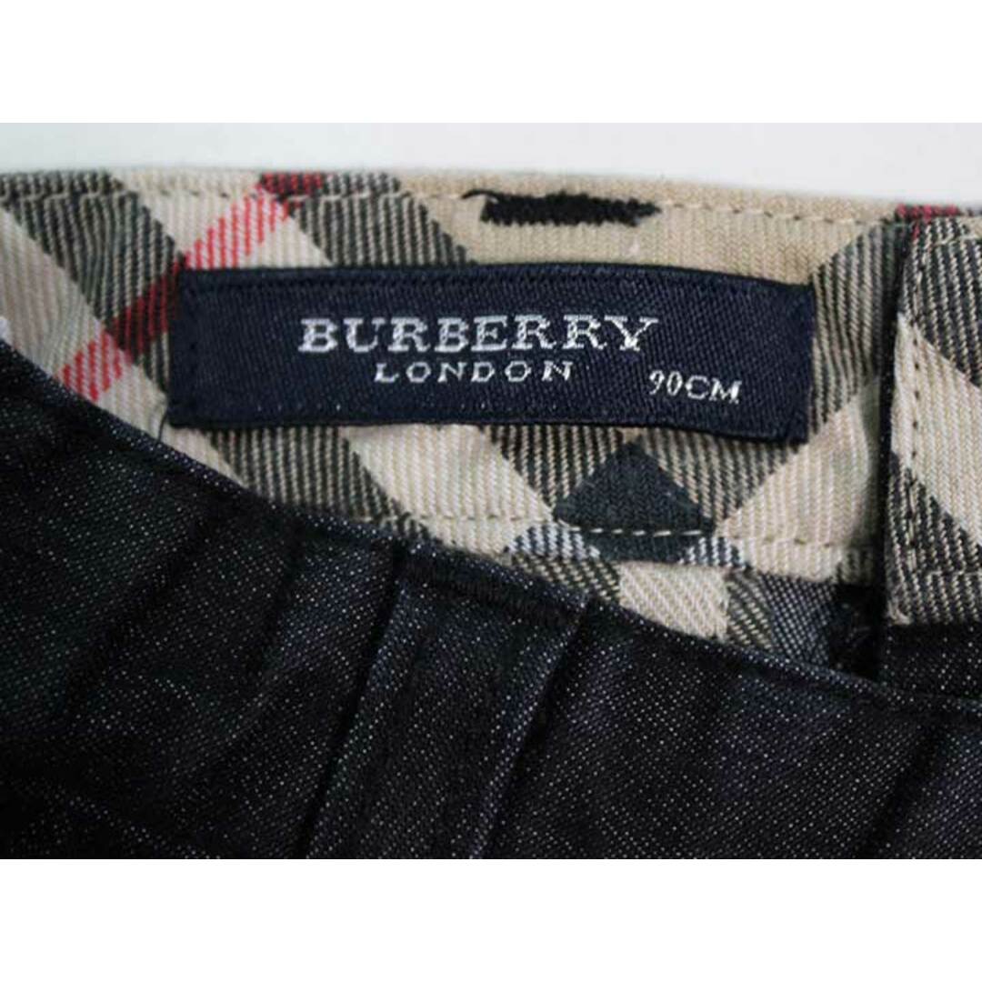 BURBERRY(バーバリー)の【値下げ!】☆バーバリー/BURBERRY☆90cm ジーンズ/デニムパンツ インディゴ 【中古】子供服 キッズ kids ベビー服 baby 男の子 春秋冬 420132 bottoms キッズ/ベビー/マタニティのベビー服(~85cm)(パンツ)の商品写真