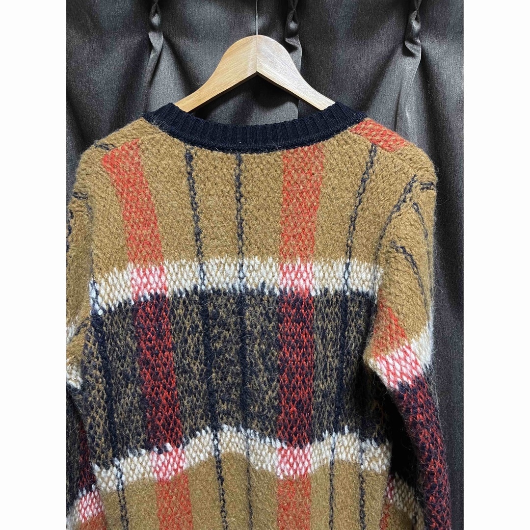 DRIES VAN NOTEN(ドリスヴァンノッテン)のDries Van Noten ドリスヴァンノッテン　ニット　マルチ　ブラウン メンズのトップス(ニット/セーター)の商品写真